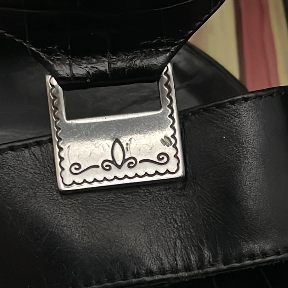 Brighton “Ryan” black leather sandals - Picture 2 of 11
